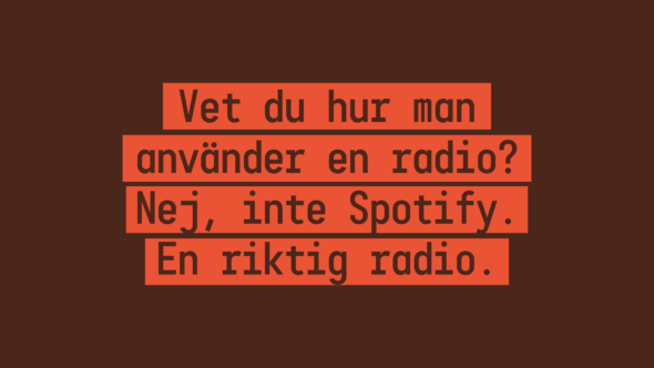 Beredskap Spotify röd