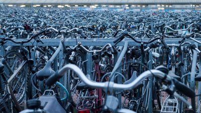 Cyklar märks upp i Eslöv