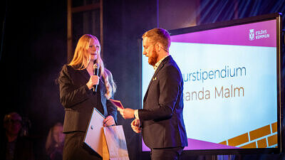 Amanda Malm är årets kulturstipendiat.