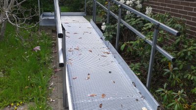 Ramp för rullstol