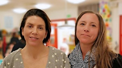 Jessica Cederborg och Sabina Djupenström